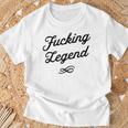 Fucking Legend Black Txt Version Adult Women T-Shirt Gifts for Old Men