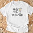 Fun Friede Freude Egg Liqueur T-Shirt Geschenke für alte Männer