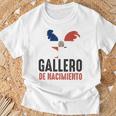 Gallero Dominicano Pelea Gallos Dominican Rooster T-Shirt Gifts for Old Men