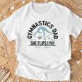 Gymnastik Papa Für Stolzeäter Raglan T-Shirt Geschenke für alte Männer