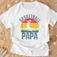 Herren Basketball Papa Basketballspieler Dadatertag T-Shirt Geschenke für alte Männer