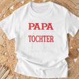 Herren Ich Bin Stolzer Papa Einer Wundervollen Tochter -Atertag Raglan T-Shirt Geschenke für alte Männer