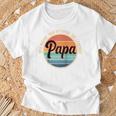 Herrenaterintage Geschenk Der Mann Der Mythos Die Legende Papa Raglan T-Shirt Geschenke für alte Männer