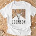 Howdy Cojo Johnson Western Style Team Johnson Family Reunion T-Shirt Gifts for Old Men