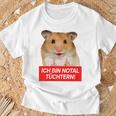 Ich Bin Notal Tüchtern Hamster Meme Total Schüchtern T-Shirt Geschenke für alte Männer
