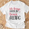 Ich Bringe Farbe In Deinen Alltag Maler Papa Lackierer Kapuzenjacke T-Shirt Geschenke für alte Männer