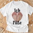 Ich Liebe Füße Lustiges T-Shirt Geschenke für alte Männer