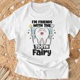 I'm Friends With The Tooth Fairy Dental Pediatric Dentist T-Shirt Gifts for Old Men