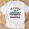 I'm A Little Eggstra Cute Bunny Eggs Happy Easter Day T-Shirt Gifts for Old Men