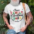 Jones Family Name Christmas Matching Surname Xmas T-Shirt Gifts for Old Men
