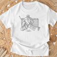 Jugador De Hockey Sobre Hielo Camiseta unisex Regalos para ancianos