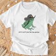 You Just Yee'd Your Last Haw Cowboy Frog Meme T-Shirt Gifts for Old Men