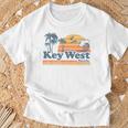 Key West Florida Beach Vintage Spring Break Vacation Retro T-Shirt Gifts for Old Men