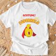 Kinder Achtung Dieser Superheld Ist Jetzt 6 Jahre Old T-Shirt Geschenke für alte Männer