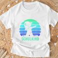 Kinder Bäähm Schulkind 2024 Einschulung Schulanfang Schule T-Shirt Geschenke für alte Männer