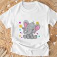 Kinder Ich Bin Schon 3 Jahre Alt Cute Elephant 3Rd Birthday T-Shirt Geschenke für alte Männer