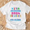 Kinder Kita Abgänger 2024 Eine Legendeerlässt Das Kita Gelände T-Shirt Geschenke für alte Männer