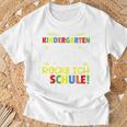 Kindergarten Abschied Jetzt Rocke Ich Die Schule Kindergarten Farewell T-Shirt Geschenke für alte Männer