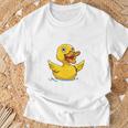 Lucky Rubber Ducks Duckling Duckies T-Shirt Gifts for Old Men