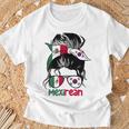 Mexirean Roots Half South Korean Half Mexican T-Shirt Gifts for Old Men