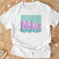 Migraine Brain Chronic Illness Spoonie Floral T-Shirt Gifts for Old Men