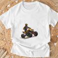 Niños 8 Años De Edad Quad Fiesta De Cumpleaños Tema Atv 4 Wheeler Camiseta unisex Regalos para ancianos
