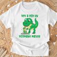 Niñosoy A Ser Un Hermano Mayor Dinosaurio Con Huevo Idea Dino Camiseta unisex Regalos para ancianos
