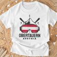 Obertauern Ski Area Austria Retro Ski T-Shirt Geschenke für alte Männer