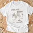 Offroad Papa Wie Ein Normaler Papa Aber Cooler 4X4atertag Kapuzenjacke T-Shirt Geschenke für alte Männer