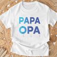 Opa Atertag Papa Spruch Grossvater Geschenk Kapuzenjacke T-Shirt Geschenke für alte Männer