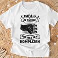 Papa & 3 Söhne Die Besten Komplizen Papa 3 Söhne T-Shirt Geschenke für alte Männer