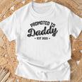 Fathers Day Gifts, Promoted To Daddy Shirts