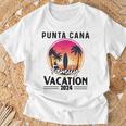 Punta Cana Family Vacation 2024 Matching Dominican Republic T-Shirt Gifts for Old Men