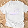 Purple Up For Military Child Month Air Force Us Flag T-Shirt Gifts for Old Men