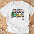 Regalo Divertido De La Batería De Un Profesor Infantil Tgif Camiseta unisex Regalos para ancianos