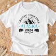 Retro Alaska Cruise 2024 Family Cruise 2024 Family Matching T-Shirt Gifts for Old Men