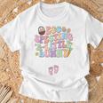 Retro Eggspecting Little Bunny Easter Pregnancy Announcement T-Shirt Gifts for Old Men