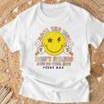 Rock The Test Don't Stress Just Do Your Best Testing Smile T-Shirt Gifts for Old Men