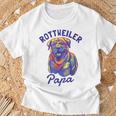 Rottweiler Papa Rottie Dad Dog Lovers T-Shirt Geschenke für alte Männer