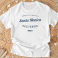 Santa Monica Kalifornienintage-Souvenir Ca Santa Monica T-Shirt Geschenke für alte Männer