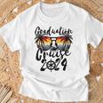 Senior Graduation Trip Cruise 2024 Retro Ship Party Cruise T-Shirt Gifts for Old Men