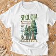 Sequoia Kings Canyon National Parks T-Shirt Gifts for Old Men