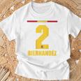 Spain Sauf Jersey Biernandez Saufamen T-Shirt Geschenke für alte Männer