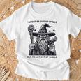I Might Be Out Of Spells But I'm Not Out Of Shells T-Shirt Gifts for Old Men