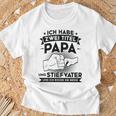 Stiefvater Stiefpapa Papa T-Shirt Geschenke für alte Männer