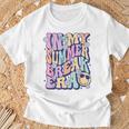 In My Summer Break Era Groovy Smile Face Summer Vacation T-Shirt Gifts for Old Men