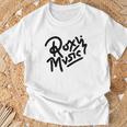 T-shirt Roxy Music Style Graffiti, Tee pour Fans Vintage Années 70-80 Cadeaux pour les vieillards
