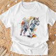Tigre Colorido Arte Zoo Animal Tigre Camiseta unisex Regalos para ancianos