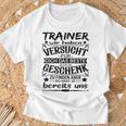 Trainer Football Trainer Handball Best Trainer T-Shirt Geschenke für alte Männer