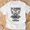 V8 Fahren Ist Wie Reiten Nuregan Achtzylinder Slogan T-Shirt Geschenke für alte Männer